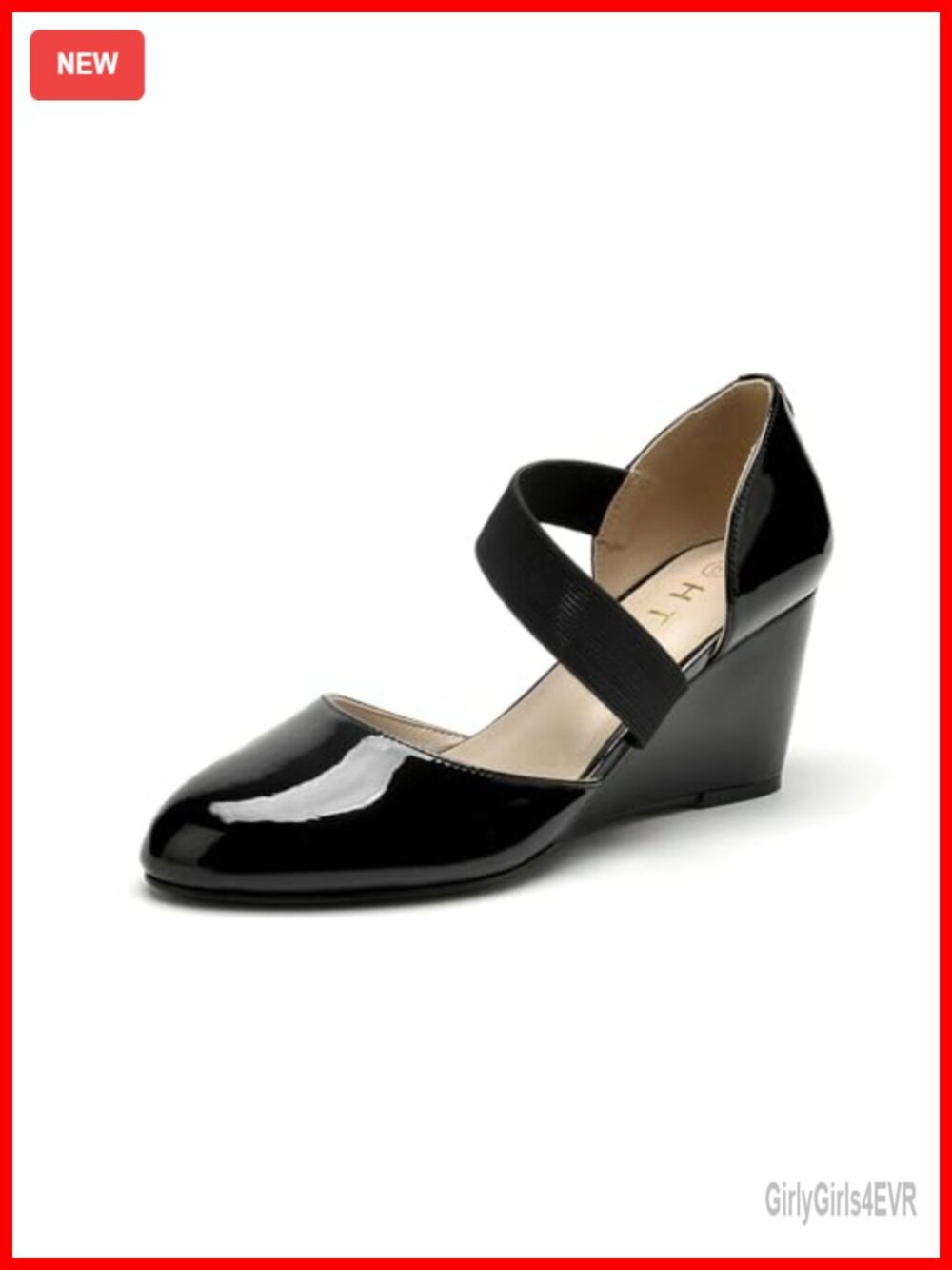 Women's Wedge Heel Pumps Cushioned Slingback Dress Shoes
